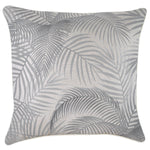 Escape to Paradise Cushion Cover With Piping Seminyak Smoke 60CM X 60CM