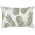 Escape to Paradise Cushion Cover With Piping Pineapples Sage 35CM X 50CM