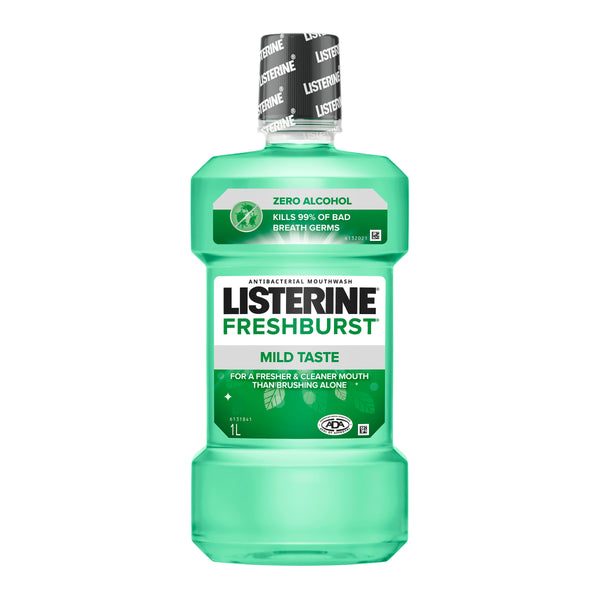 Listerine Mouthwash Freshburst Zero 1L