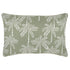 Escape to Paradise Cushion Cover With Piping Cabana Palms Sage 35CM x 50CM