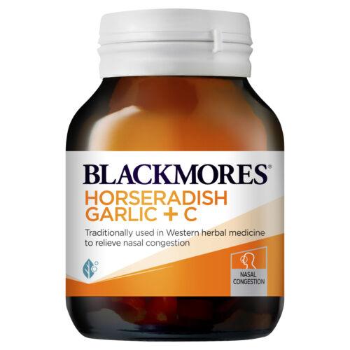 Blackmores Horseradish Garlic plus C 50 Tablets