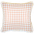 Escape to Paradise Cushion Cover Coastal Fringe Ginglam Peach 60CM X 60CM