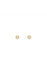 Earsense Gold Ball Stud Earrings 4mm