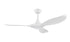 52" Noosa Dc Ceiling Fan White With Light 202971 Eglo Lighting