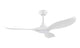 52" Noosa Dc Ceiling Fan White With Light 202971 Eglo Lighting