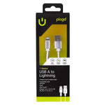 Pludg Charge and Sync USB A to Lightning Cable 1M