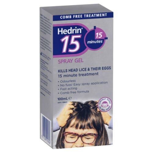 Hedrin 15min Liquid Gel 100ml