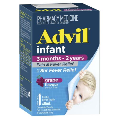 Advil Infants Pain & Fever Relief Suspension 3 Months - 2 Years 40ml