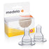 Medela Spare Teats Medium Flow 2 Pack