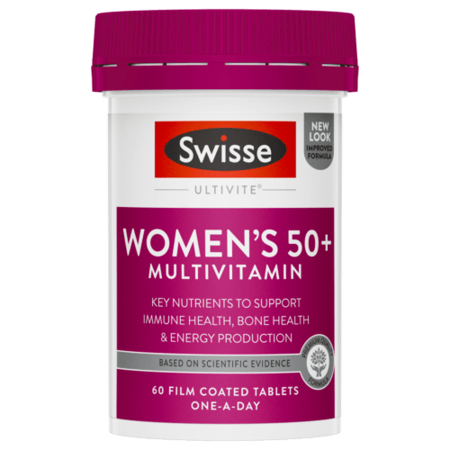 Swisse Women's Ultivite 50+ Multivitamin 60 Tablets