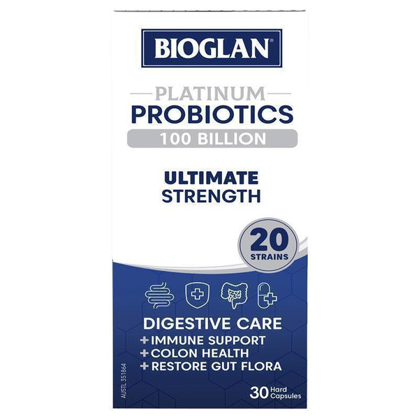 Bioglan Platinum Probiotic 100 Billion 30 Capsules