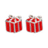 Wicked Sista Present Silver Stud Earrings