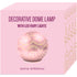Arome Ambiance Decorative Dome Lamp Blush