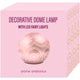 Arome Ambiance Decorative Dome Lamp Blush