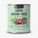 Nutra Organics Super Greens & Reds Powder 150G