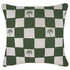 Escape to Paradise Cushion Cover With Piping Check Palm Kale 45CM X 45CM