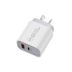 Plugd 20W USB C & USB A Fast Charging Wall Charger
