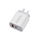 Plugd 20W USB C & USB A Fast Charging Wall Charger