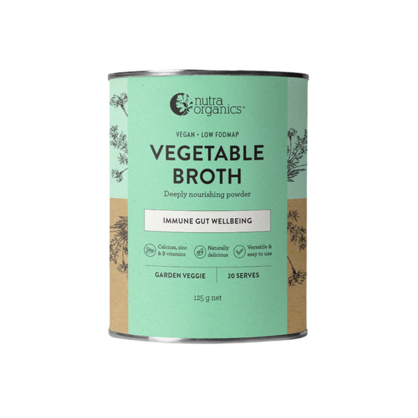 Nutra Org Broth Vegetable Garden Veggie 125G