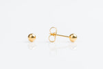 Adnohr System75 24K Gold Earrings 4mm