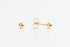 Adnohr System75 24K Gold Earrings 4mm