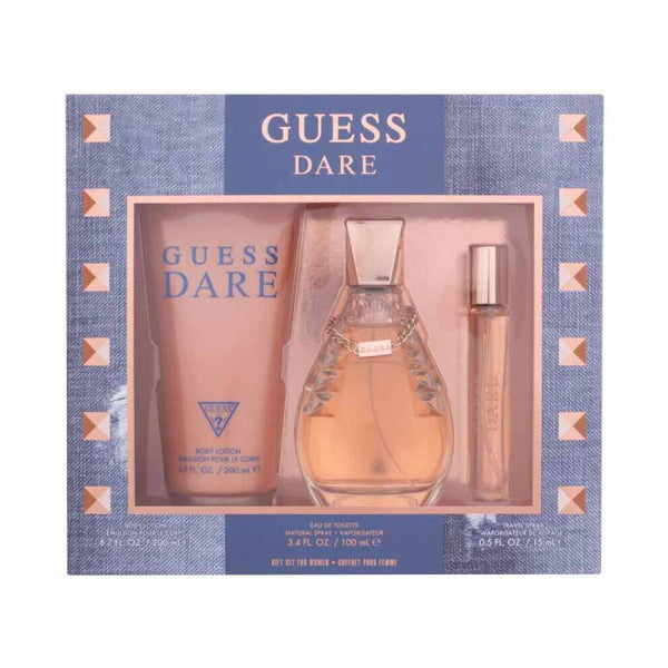 Guess Dare Women EDT 100ML 3PC Gift Set