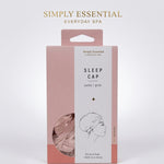 Simply Essential Everyday Spa Sleep Cap Satin Pink