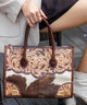 Heartbeat Day Light Cowhide Leather Shoulder Bag