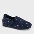 Homyped HP Clip In Women's Comfort Slippers Navy Floral D Width Size 10