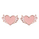 Heart And Soul In Loving Memory Heart Earrings Memorial Sympathy Jewellery