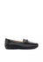 Hush Puppies Laura Loafers in Black Croc Embossed Leather Size 9