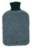 3P Plush Hot Water Bottle Cover Steel Blue for 2L Bottle