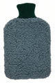 3P Plush Hot Water Bottle Cover Steel Blue for 2L Bottle