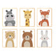 Anko Cute Animal Wall Art for Nursery or Bedroom Decor 30cm x 21cm