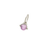 Palas Starling Silver and Brass and Amethyst Protection Spinner Charm