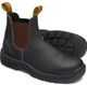 Boot Safety Elas Side Brown S6.5 172