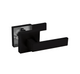 Trio Everest Square Lever Passage 70MM Rose Black