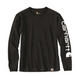 Carhartt Women's Sleeve Logo L/S T-Shirt Black