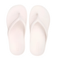 Archline Orthotic Foam Thongs Arch Support Flip Flops Orthopedic Rebound White 37