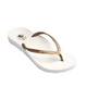 Tiki Girl Thong White Size 5-5.5