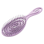 Bodytools Wheat Straw Detangling Brush for Wet and Dry Hair Purse Size