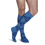 Sigvaris Microfiber Shades Men's Calf High Compression Socks 15-20 mmHg Size C