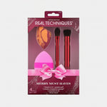 Real Techniques Merry Must Have Set with Makeup Brushes and Sponge