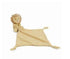 Ollie And Paige Leon The Lion Plush Comforter Security Blanket For Babies 30CM