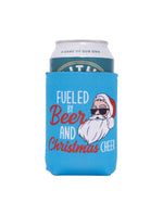 Christmas Santa Stubby Cooler Novelty Drink and Can Holder