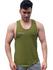 P.O.S.E Invisage Army Green Gym Tank Top