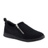 Homyped Womens Journey Combo Slip On Sneaker Black
