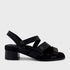 Homyped Kelsi Criss Cross Sandals Black Size 7