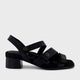 Homyped Kelsi Criss Cross Sandals Black Size 7
