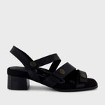 Homyped Gail Lace Up Womens Casual Shoes Black Pearl Size 7